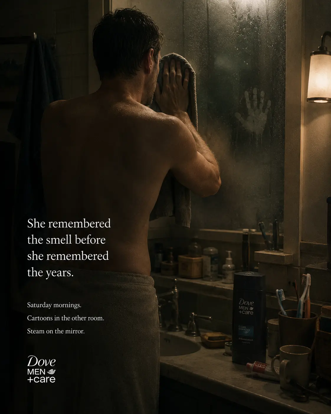 A real moment, made into a film still